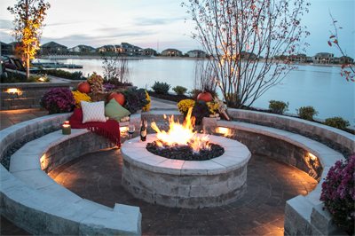 sterling hardscapes patio decor in omaha foutch landscaping